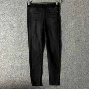 Liverpool Women's Size 2 / 26 Black Stretch Pull On The Skinny Pants